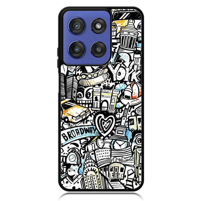 New York City Art Motorola Moto G Stylus 5G 2025 Case OV1875