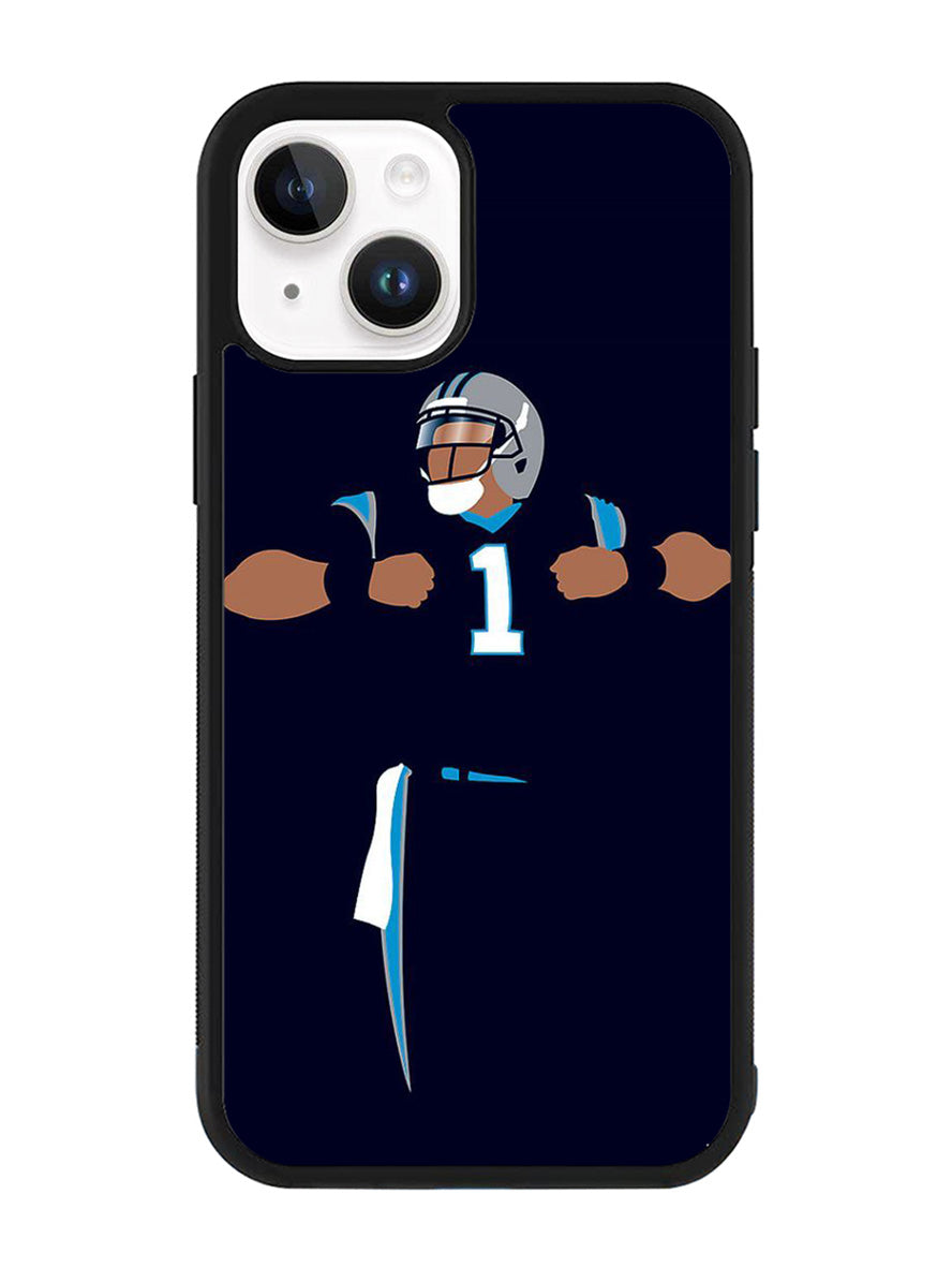 Cam Newton Superman iPhone 14 Plus Case QC1876