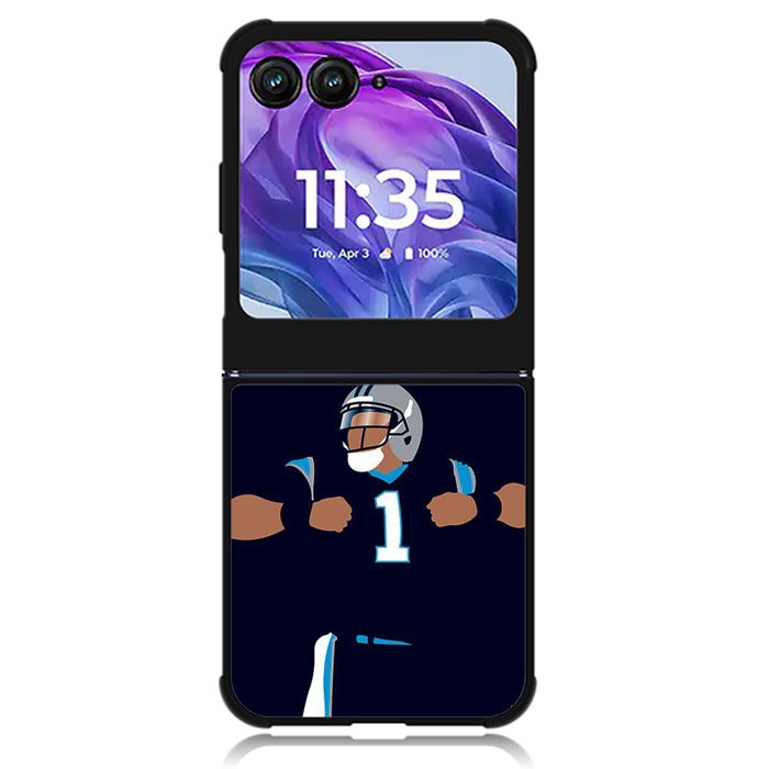 Cam Newton Superman Motorola Moto Razr Plus 2024 , Moto Razr+ 2024 Case OV1876