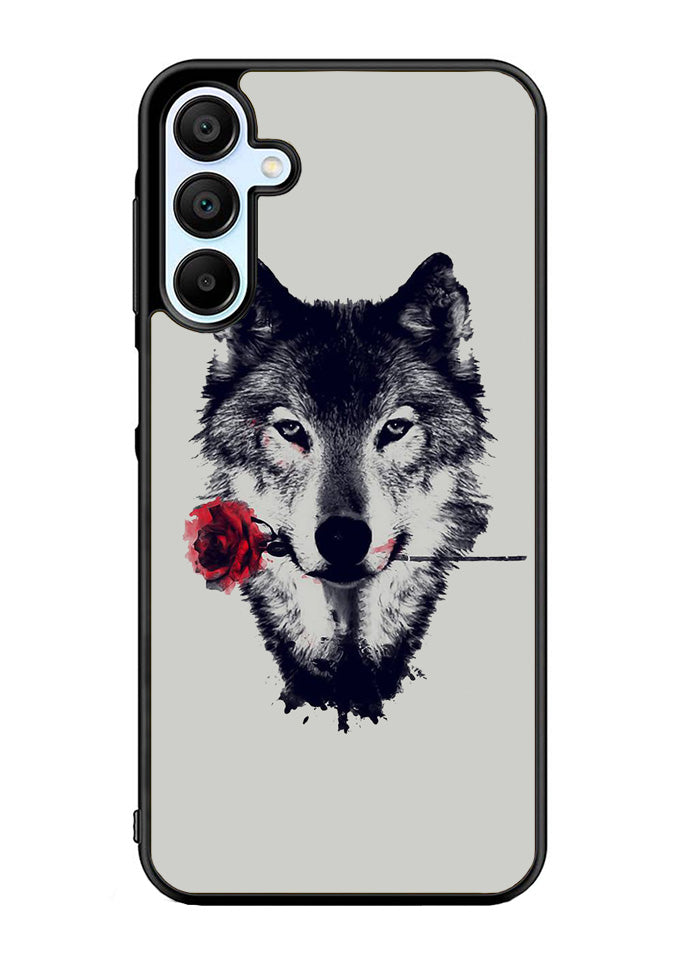 Wolf Rose Samsung Galaxy A15 5G Case OV1878