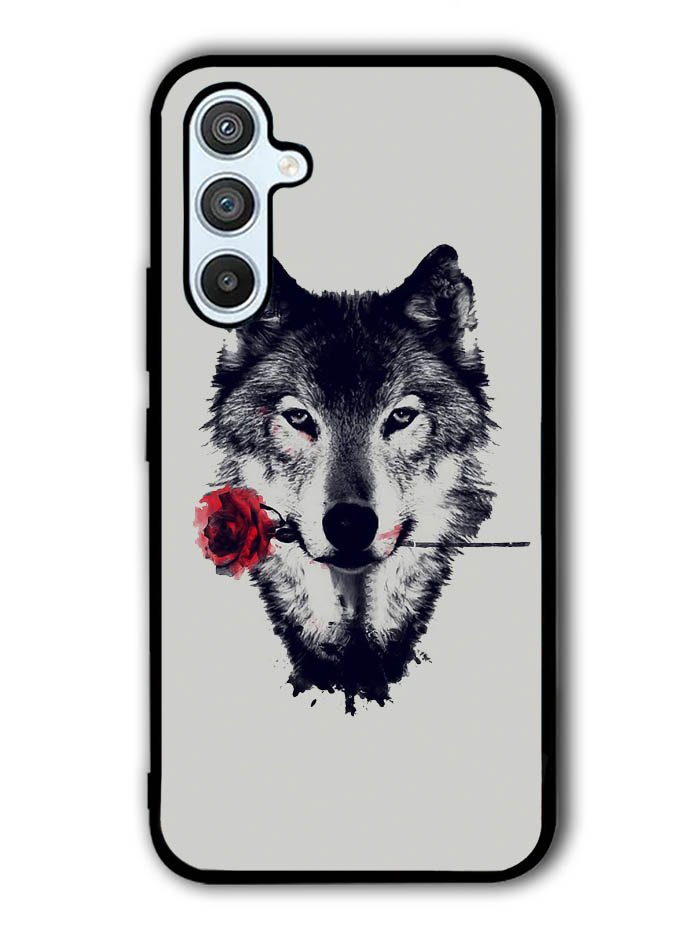 Wolf Rose Samsung Galaxy A14 5G Case QC1878