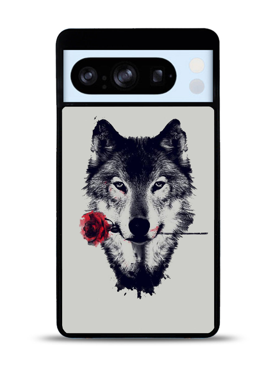 Wolf Rose Google Pixel 8 Pro Case QC1878