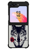 Wolf Rose Samsung Galaxy Z Flip 5 5G 2023 Case OV1878