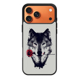Wolf Rose iPhone 17 Pro Case QC1878