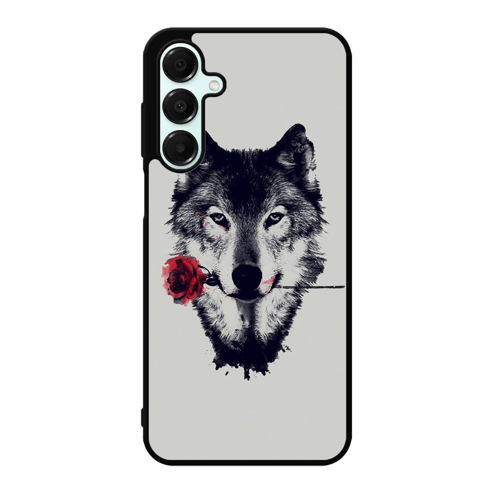 Wolf Rose Samsung Galaxy A16 Case OV1878