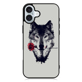 Wolf Rose iPhone 16 Case QC1878