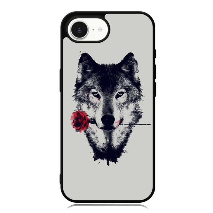 Wolf Rose iPhone 16e Case OV1878