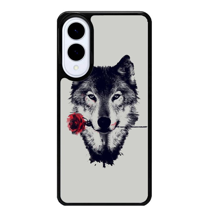 Wolf Rose Samsung Galaxy S25 Edge 5G Case OV1878