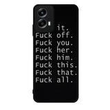 Fuck You and Fuck All Motorola Moto G Play 2024 Case OV4904