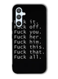 Fuck You and Fuck All Samsung Galaxy A14 5G Case QC4904