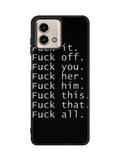 Fuck You and Fuck All Motorola Moto G Stylus 5G 2023 Case OV4904