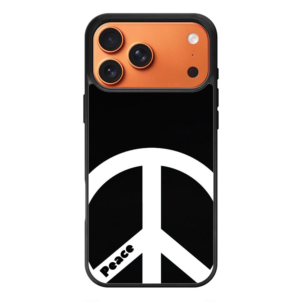 Peace Logo iPhone 17 Pro Max Case OV2929