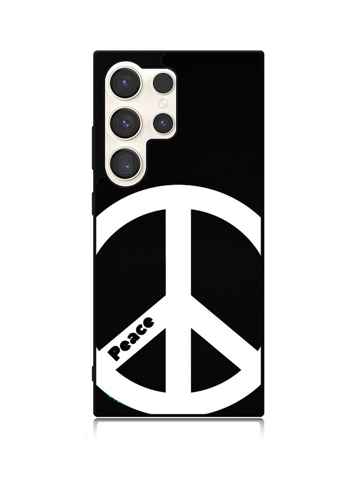 Peace Logo Samsung Galaxy S25 Ultra 5G Case QC2929