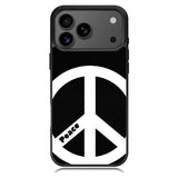 Peace Logo iPhone 17 Pro Case RC2929