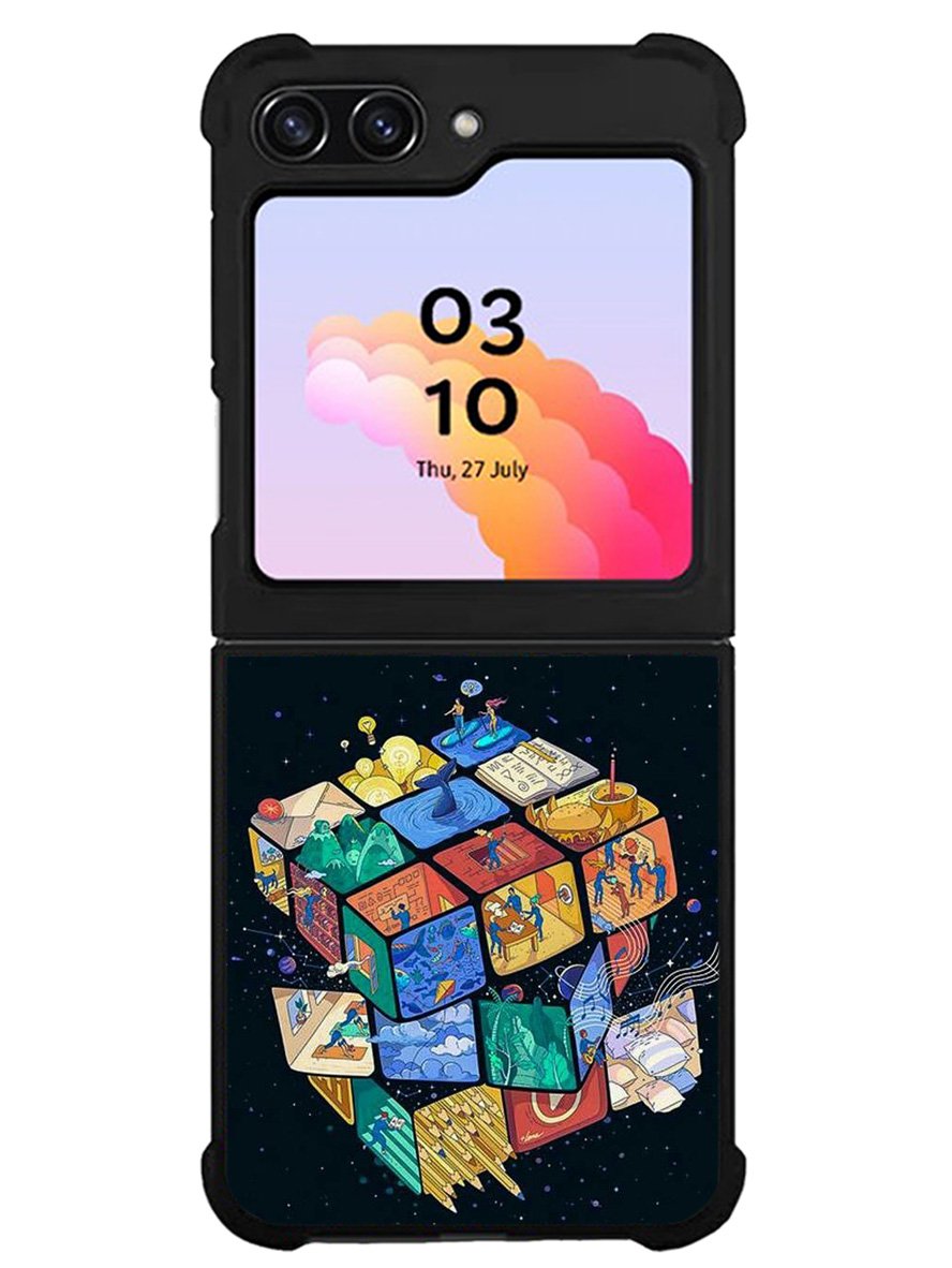Rubbic Samsung Galaxy Z Flip 5 5G 2023 Case OV1880