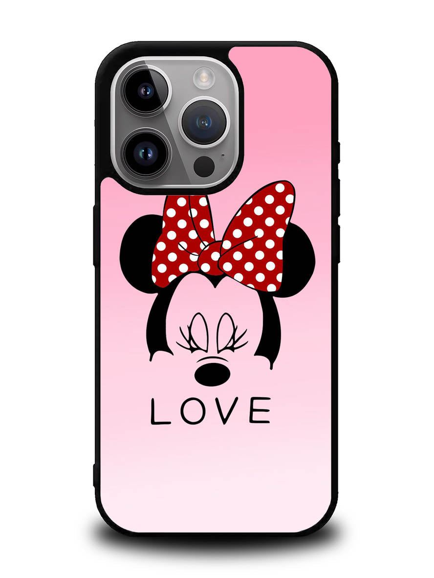 Minnie Mouse Lovers iPhone 16 Pro Max Case QC3258