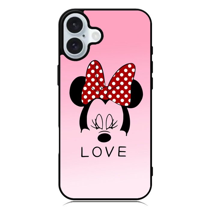 Minnie Mouse Lovers iPhone 16 Case QC3258