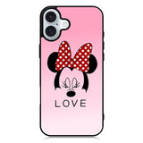 Minnie Mouse Lovers iPhone 16 Case QC3258