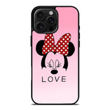 Minnie Mouse Lovers iPhone 16 Pro Max Case OV3258
