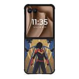 Captain Marvel Comic Motorola Moto RAZR Plus 2025 Case OV4372