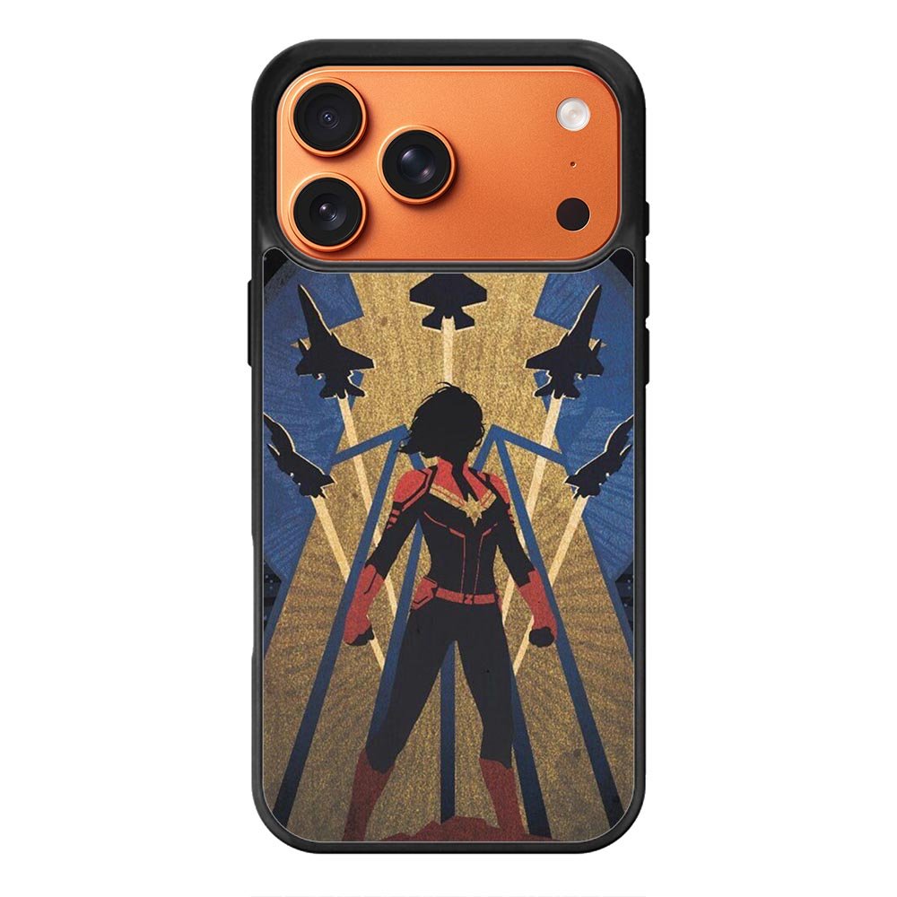 Captain Marvel Comic iPhone 17 Pro Max Case QC4372