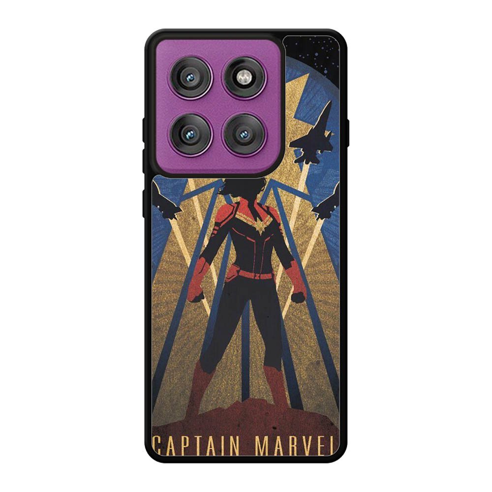 Captain Marvel Comic Motorola Moto Edge 60 Pro Case QC4372