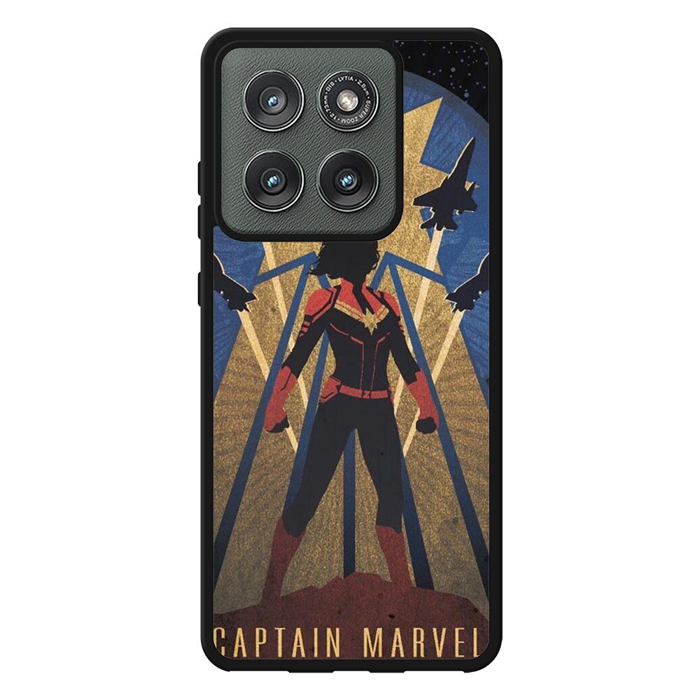 Captain Marvel Comic Motorola Moto Edge 2025 Case QC4372