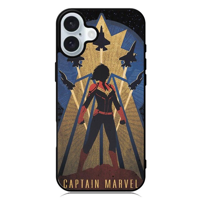 Captain Marvel Comic iPhone 16 Case QC4372