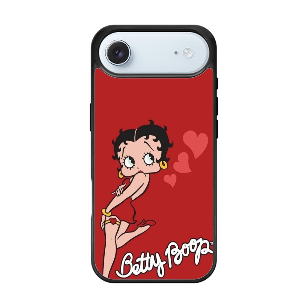 Betty Boop Red Background iPhone Air Case