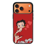 Betty Boop Red Background Samsung Galaxy S26 Ultra Case