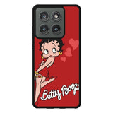 Betty Boop Red Background Motorola Moto Edge 2025 Case