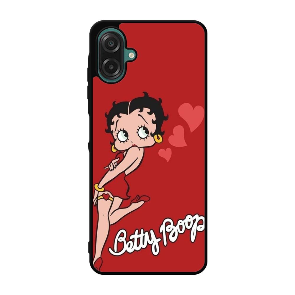 Betty Boop Red Background Samsung Galaxy A07 Case