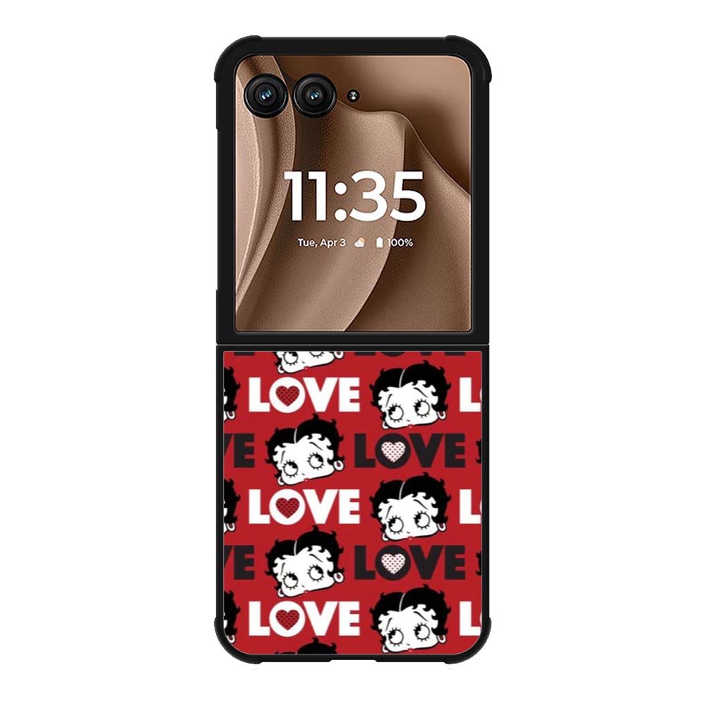 Betty Boop Love Cute Red Motorola Moto RAZR Plus 2025 Case OV1886