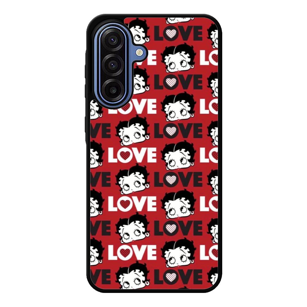 Betty Boop Love Cute Red Samsung Galaxy A17 Case OV1886