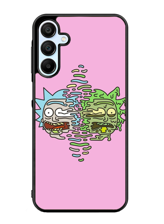 Rick And Morty Pink Samsung Galaxy A15 5G Case OV1887