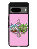Rick And Morty Pink Google Pixel 8 Case QC1887