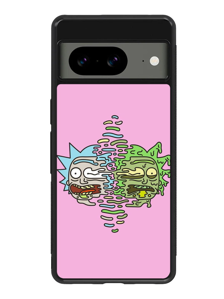 Rick And Morty Pink Google Pixel 8A Case QC1887