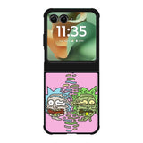 Rick And Morty Pink Motorola Moto RAZR 2025 Case OV1887