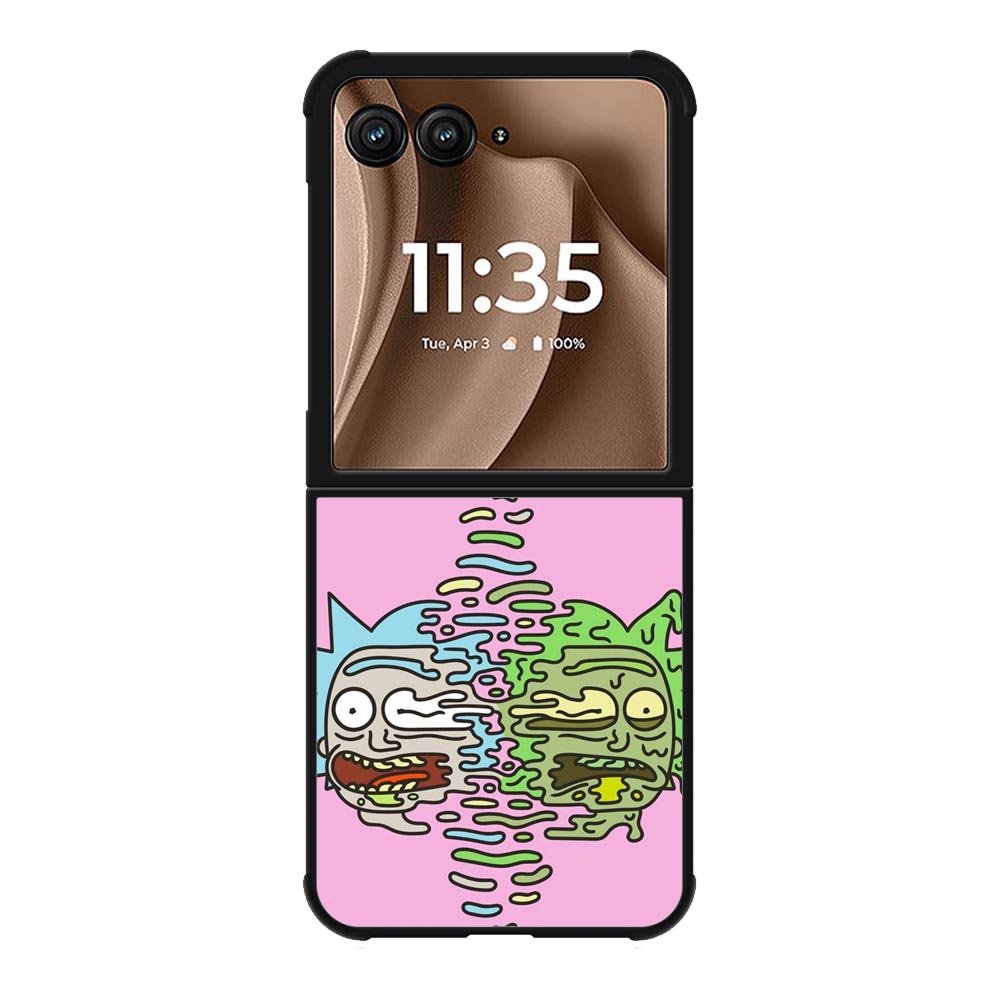 Rick And Morty Pink Motorola Moto RAZR Plus 2025 Case OV1887