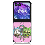 Rick And Morty Pink Motorola Moto Razr Plus 2024 , Moto Razr+ 2024 Case OV1887