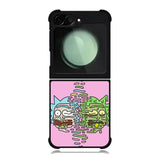 Rick And Morty Pink Samsung Galaxy Z Flip 6 5G 2024 Case OV1887
