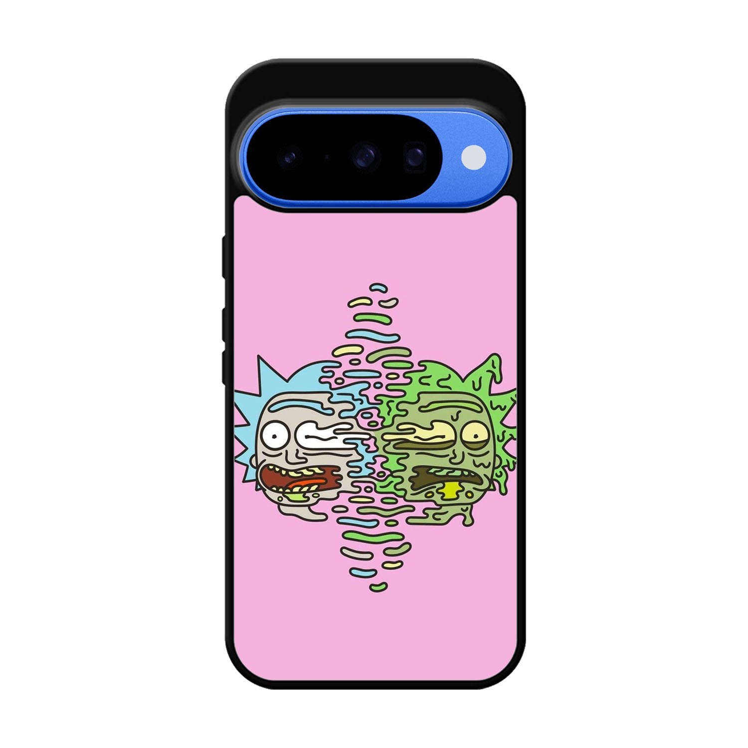 Rick And Morty Pink Google Pixel 10 Case QC1887