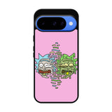 Rick And Morty Pink Google Pixel 10 Case QC1887