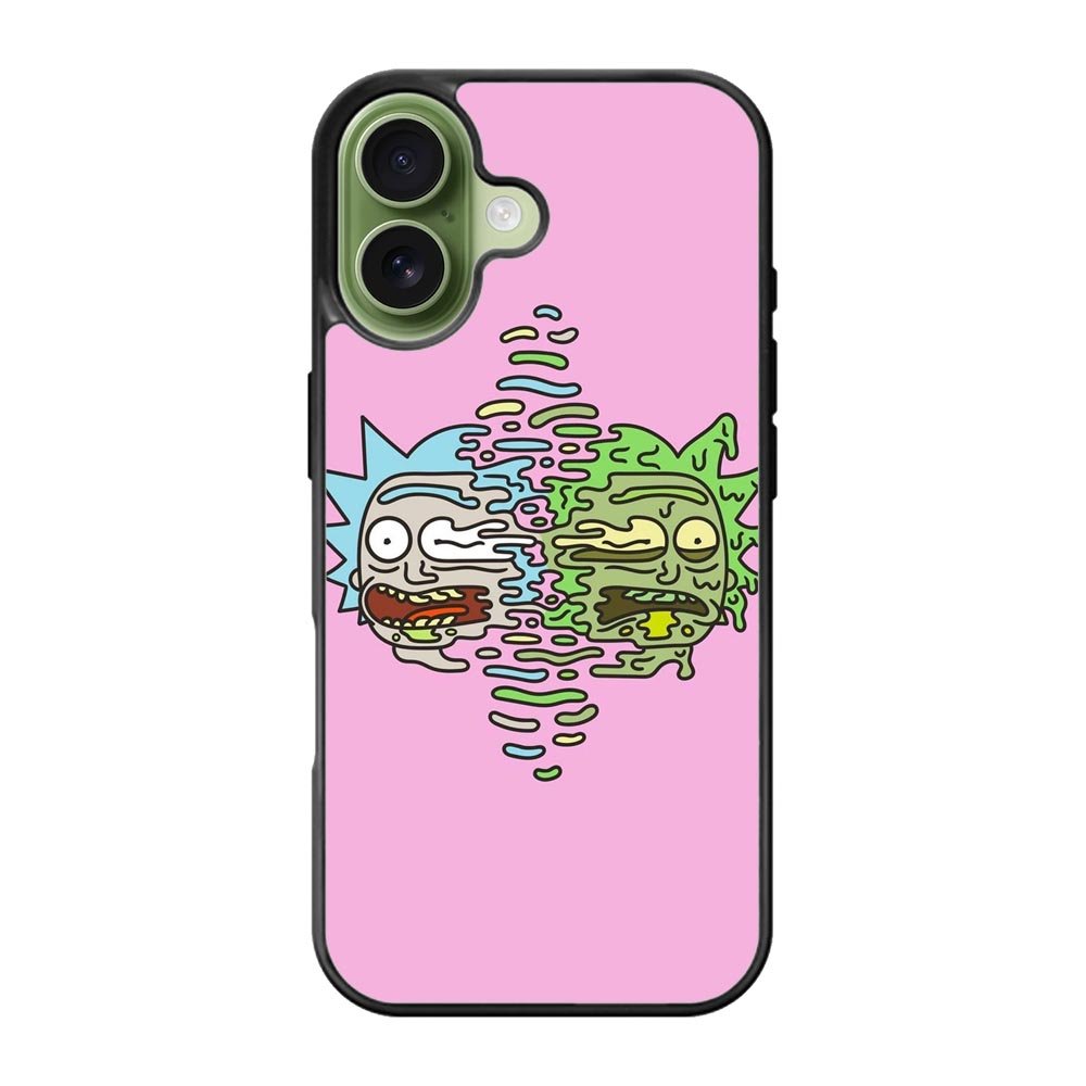 Rick And Morty Pink iPhone 17 Case QC1887