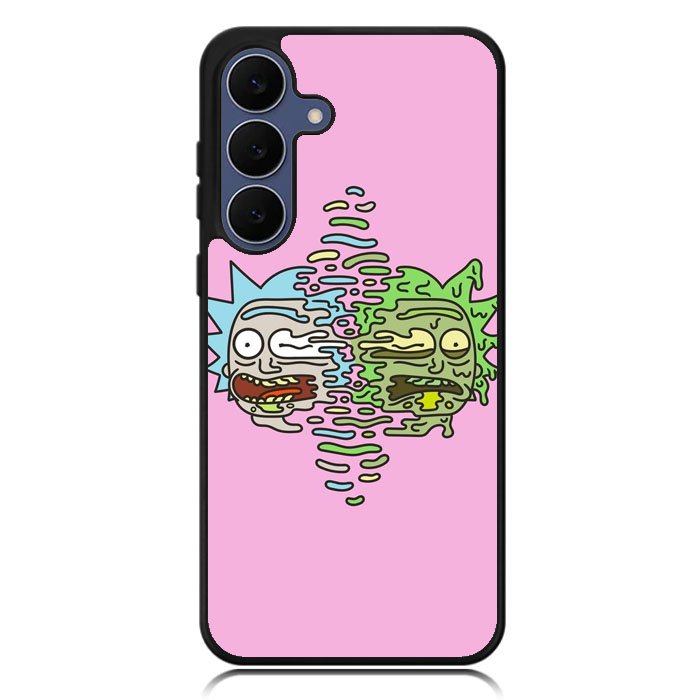 Rick And Morty Pink Samsung Galaxy S25 FE Case OV1887