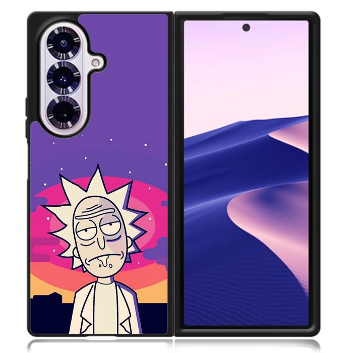 Rick And Morty Rick Samsung Galaxy Z Fold 7 Case OV1888