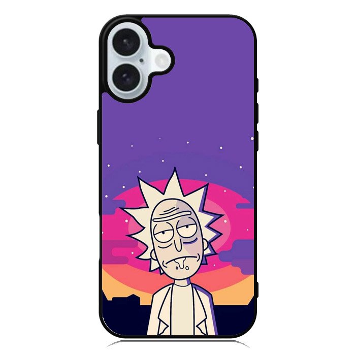 Rick And Morty Rick iPhone 16 Plus Case QC1888