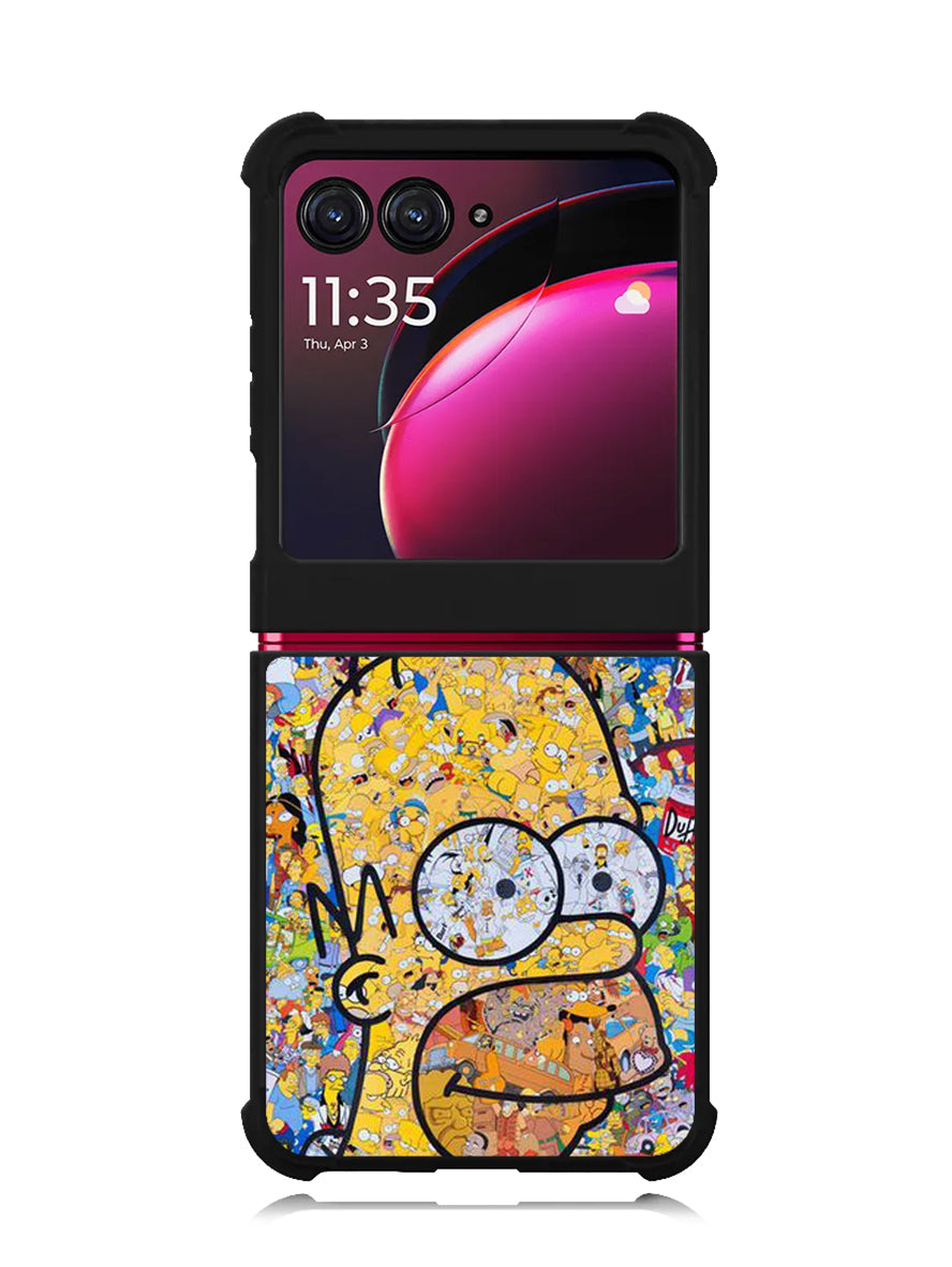 Simpsons Motorola Moto Razr Plus 2023 , Moto Razr+ 2023 Case