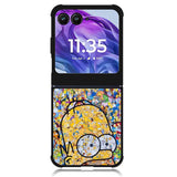 Simpsons Motorola Moto Razr Plus 2024 , Moto Razr+ 2024 Case