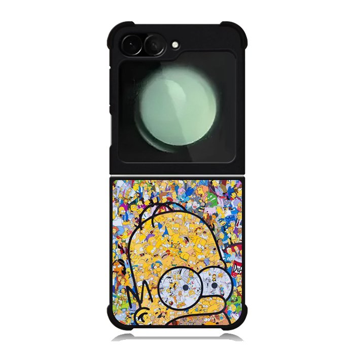 Simpsons Samsung Galaxy Z Flip 6 Case